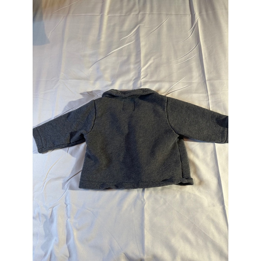 Old Navy Baby Boys Gray Blazer Style Jacket 3-6 Months - Picture 4 of 4